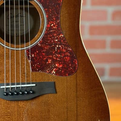 Godin Century Mahogany EQ Acoustic-Electric Guitar - Rustic Burst (with EQ) image 3
