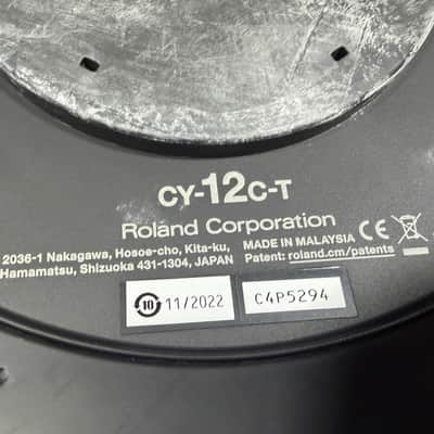 Roland CY-12C-T Dual Trigger Thin Crash V-Cymbal - C4P5294 image 4