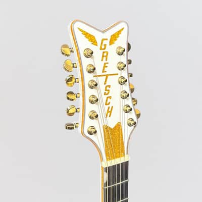 Gretsch G5022CWFE-12 Rancher Falcon Acoustic Electric Guitar - White image 7
