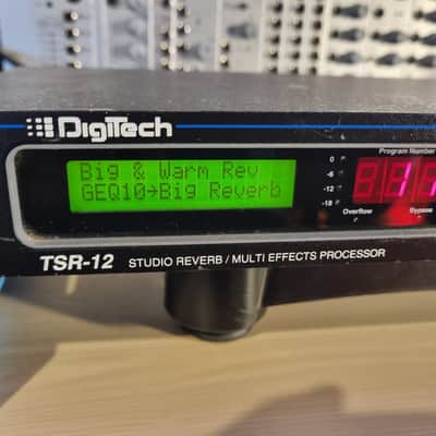 DigiTech TSR-12 True Stereo Reverb / Multi-Effects Processor 1990s - Black image 7