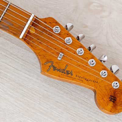 Fender Custom Shop 1956 Stratocaster Roasted Relic Aged Surf Green w/ Fat '60s Pickups image 4
