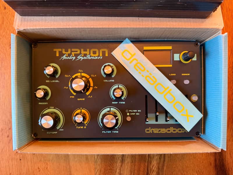 Dreadbox Typhon Analog Synthesizer 2020 - 2021 - Black image 1
