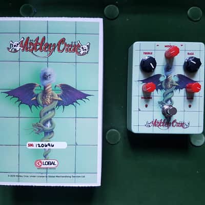 MOTLEY CRUE Dr Feelgood 30th Anniversary Distortion pedal 2019 image 1