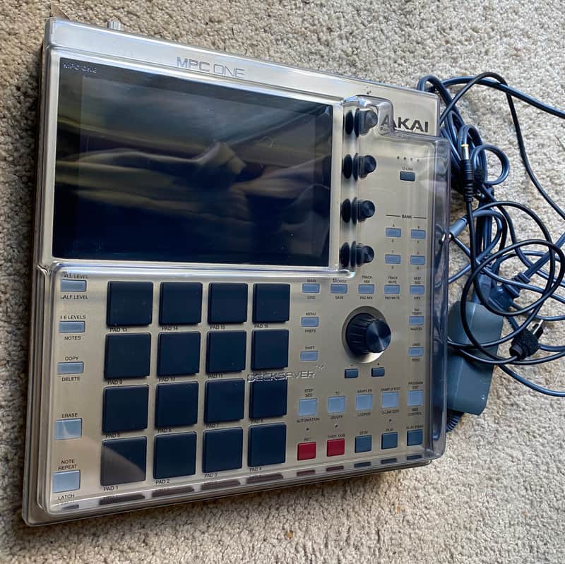 Akai MPC One Gold w/ Decksaver and usb power cord - FREE SHIPPING image 1