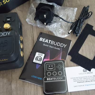 Singular Sound BeatBuddy 10th Anniversary Edition Drum Effects Pedal - Black image 12