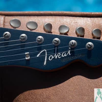 Tokai Breezy Sound Telecaster ATE (70 or 95) 1980's or early 90's - Dark Blue Metallic (MB) Nitro Finish - Pro Set Up w Perfect Frets/Action/Intonation! - Tons of MOJO image 8