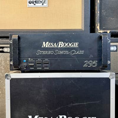 Mesa Boogie Stereo Simul-Class 295 c 1980’s original vintage USA tube amplifier image 1
