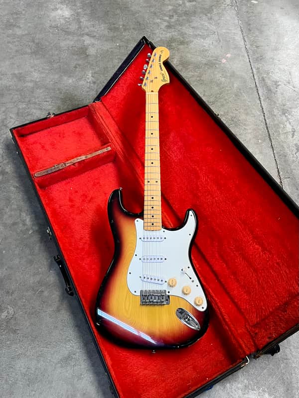 Greco Sparkle Sounds Strat 1977 Sunburst original vintage MIJ