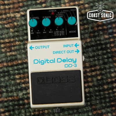 1990 Boss DD-3 Digital Delay - Long Chip | Reverb