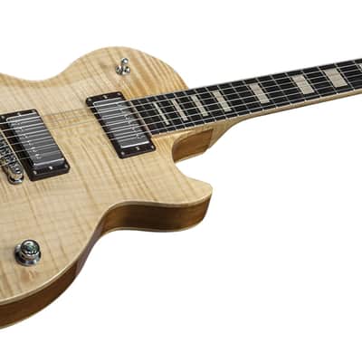 Gibson The Les Paul All Wood Antique Natural Flamed All Maple Electric Guitar LP image 2