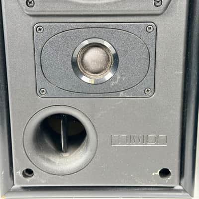 Vintage 90's Mission 732i 2-Way Base Reflex Bookshelf Speakers Pair image 6