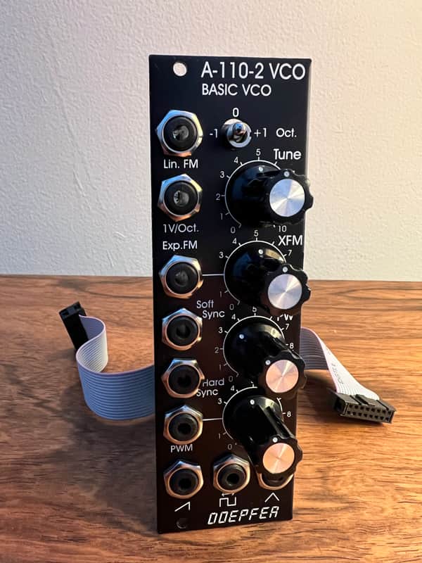 Doepfer A-110-2V Basic VCO Vintage Edition 2010s - Black image 1