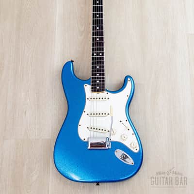 2022 Fender Custom Shop Limited Edition ‘65 Stratocaster Journeyman Relic Aged Blue Sparkle, Mint w/ Case, COA, Tags image 2