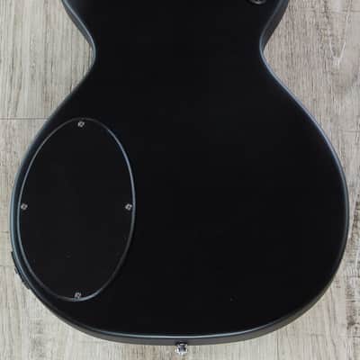 Zemaitis C24MF Casimere Metal Front Electric Guitar, Rosewood Fretboard, Gig Bag - Black image 7