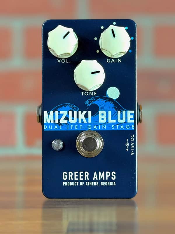Greer Amps Mizuki Blue Dual-JFET Overdrive Pedal image 1
