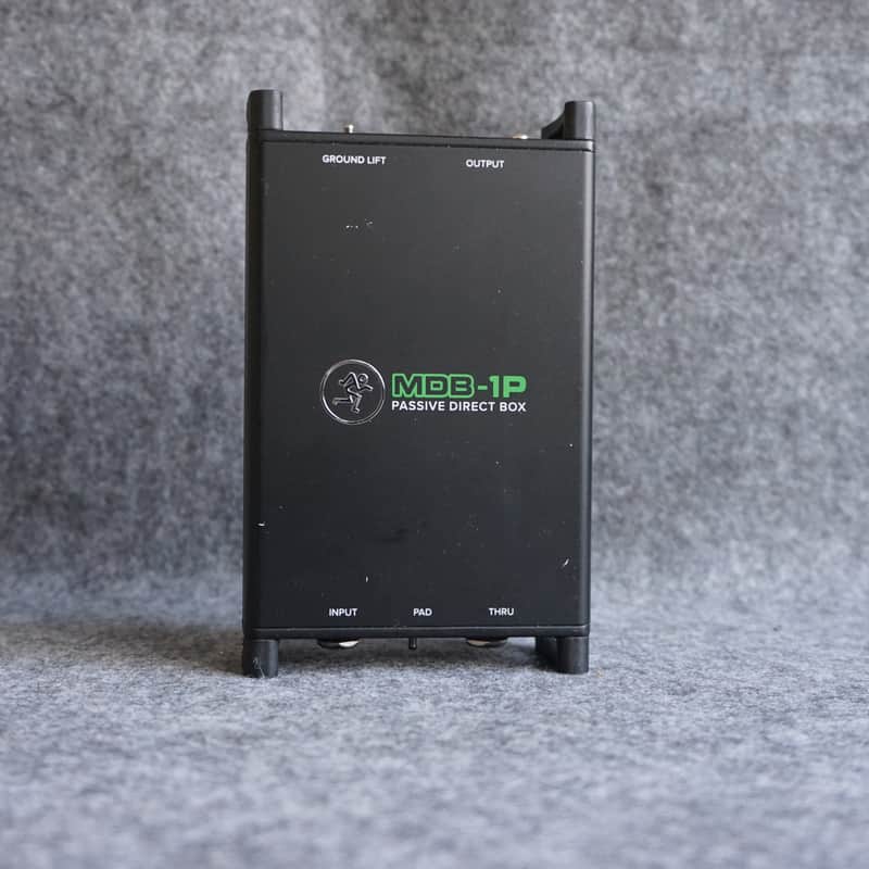 2010s Mackie MDB-1P Passive Direct Box Black