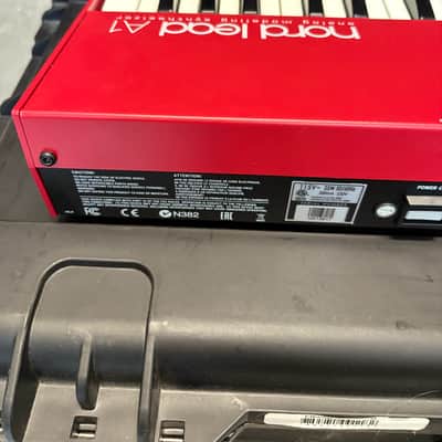 Nord Lead A1 49-Key 26-voice Polyphonic Synthesizer 2014 - 2022 - Red image 11