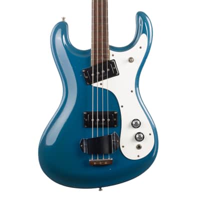 Vintage Mosrite The Ventures Model Bass Blue 1966 image 1