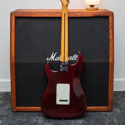 Fender USA Stratocaster Selec 2012 - Dark Cherry image 5