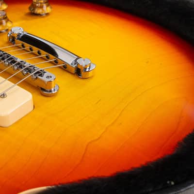 Heritage H-150 P90 Electric Guitar, Rosewood Fingerboard, Vintage Cherry Sunburst image 10