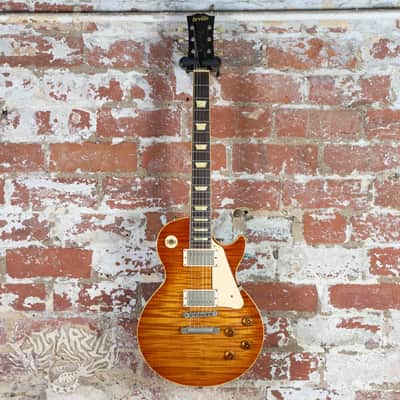 Orville Les Paul LPS-80F Photo Flame 1998 Cherry Sunburst MIJ Japan image 6