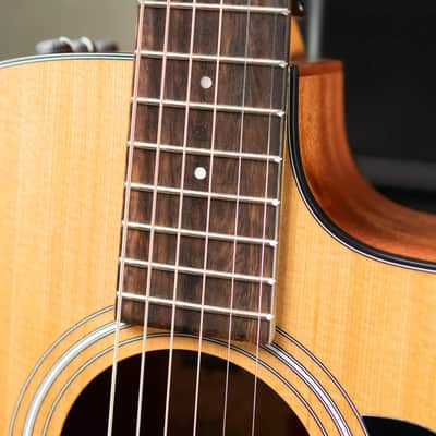 Taylor 114ce Grand Auditorium Acoustic/Electric Guitar - Sapele with Gig Bag image 10