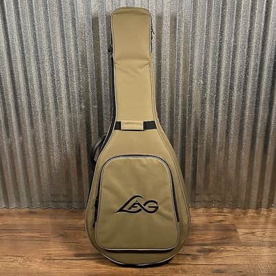 LAG Guitars SAUVAGE-J12CE Natural Jumbo 12 String Acoustic Electric Guitar & Bag #1768 image 11