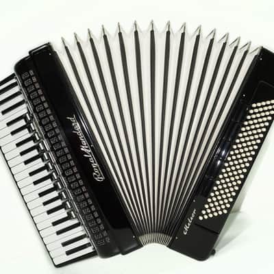 Royal Standard Meteor Full Size Accordion made in Germany, 120 Bass Concert Piano Akkordeon for Adults, New Straps and Soft Bag for Gift, 2626 image 3