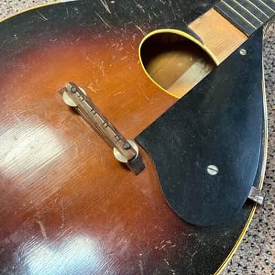 1940's Broman Ideal Regal made Mandolin Sunburst image 2