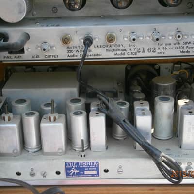 Fisher 80-R Tube Tuner/Receiver 1950's Gold image 4