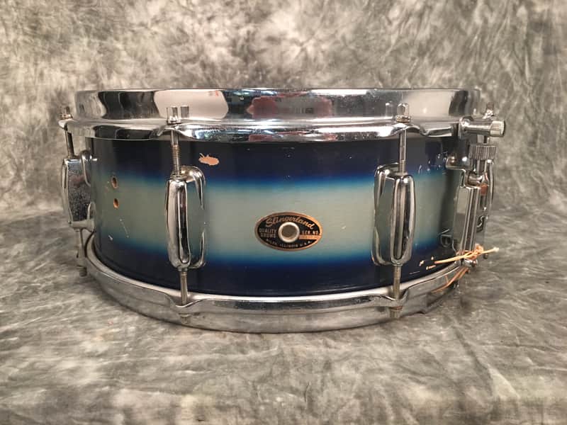 Slingerland Snare 1960's Blue silver duco image 1