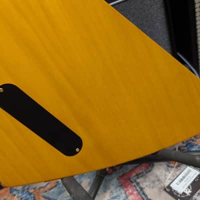 Epiphone '58 Korina Explorer 2023 - Aged Natural (White Pickguard) image 20