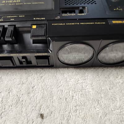 Super Clean Marantz PMD430 CP430 Rebuilt 3-Head Portable Cassette W/Accessories image 7