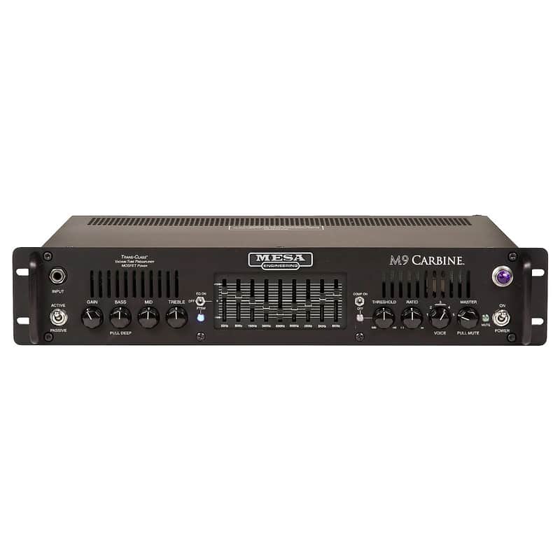 Mesa Boogie M9 Carbine 600-Watt Rackmount Bass Amp Head image 1