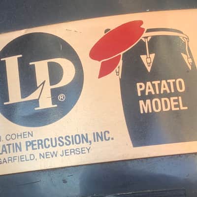 LP Latin Percussion Vintage Patato Signature Conga 12” 30 cm fiberglass image 2