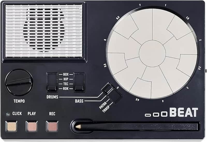 Compact Drum Machine | 4 Drum Kits & 4 Bass Sounds | Rhythm Machine Beat Maker | Drum Loop Machine image 1