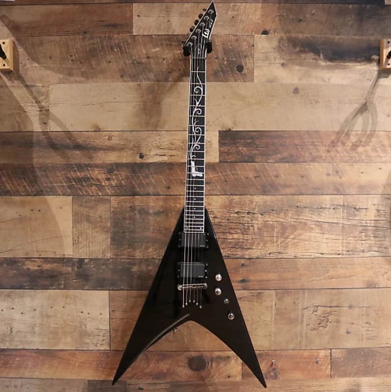 ESP LTD MP-600 Michael Paget Signature Black with Graphic image 1