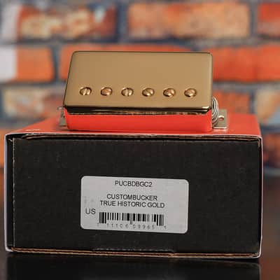 Gibson Custombucker True Historic Humbucker Pickup - Gold / Alnico 3 image 2