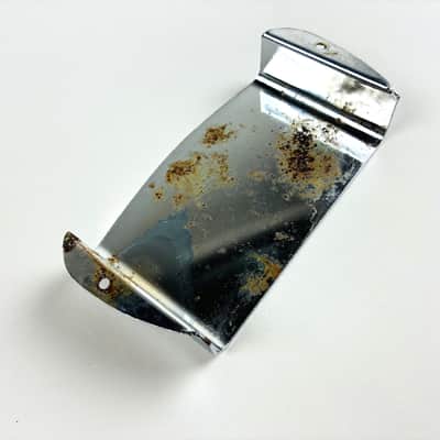 Fender Vintage Precision Bass Bridge Cover "Ashtray" Chrome 1960s–1970s image 3