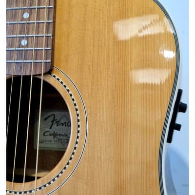 Fender Sonoran SCE LH - Acoustic Electric Guitar - Natural - Excellent w/ Hard Case image 13