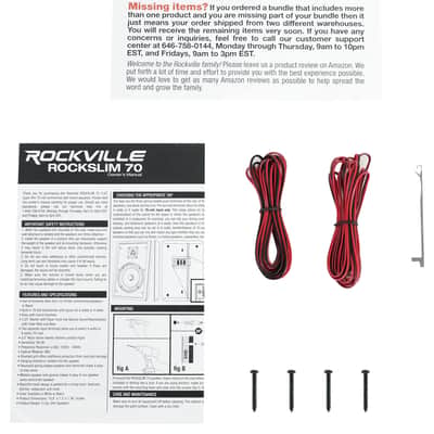 Rockville 1000W Bluetooth Receiver+(2) 5.25" Wall Speakers 4 Restaurant/Bar/Cafe image 9