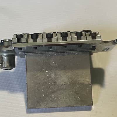 1980's Era Original Floyd Rose Made in Germany Chrome Tremolo Bridge Vibrato Kramer Model Guitar image 7