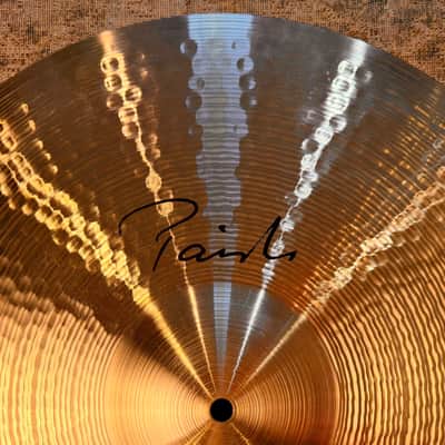 RARE Paiste SIGNATURE Bright Ride 20” CLEAN Look CLEAN Sound! Glassy Shimmering! 2574 g image 3