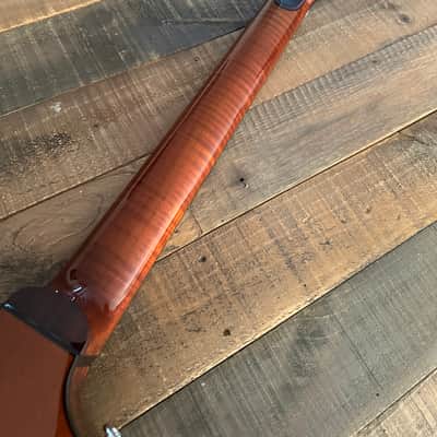 Rick Turner Guitars Model 1 Featherweight with Figured Redwood Top image 10