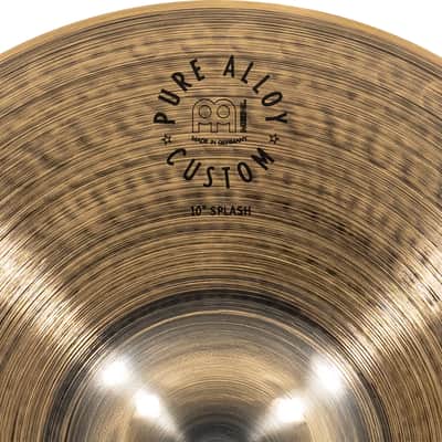 MEINL PAC10S Pure Alloy Custom Splash 10 Zoll Becken image 6
