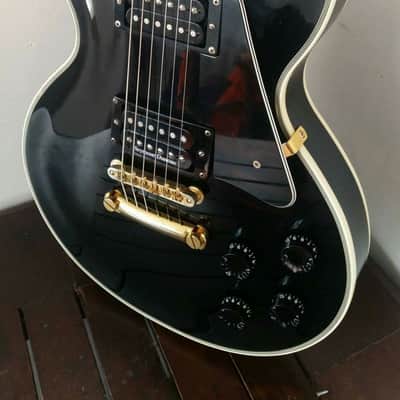 Epiphone Gibson Japan Les Paul Custom (JDM) LPC-80 1999 Black Gold image 13