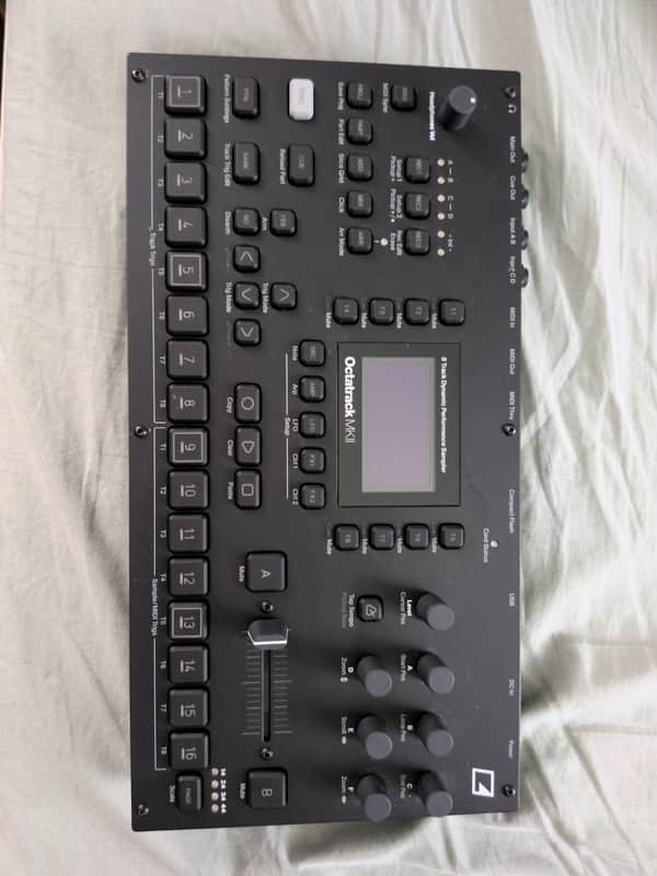 Elektron Octatrack MkII Dynamic 8-Track Performance Sampler 2017 - 2021 - Black image 1