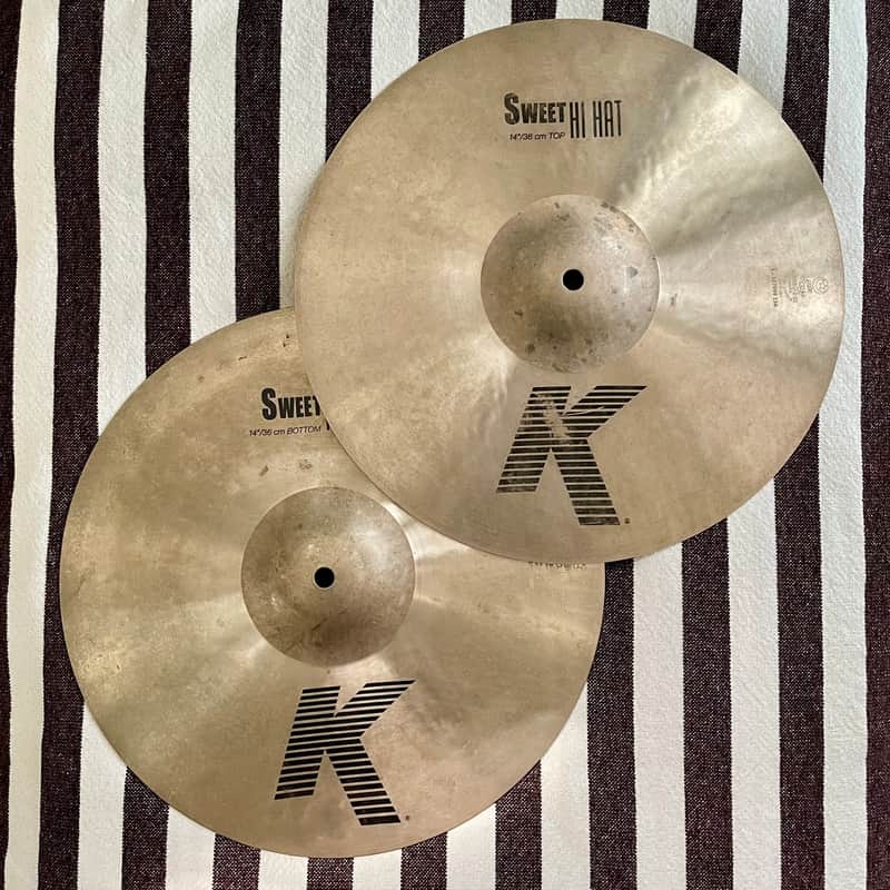 Zildjian 14" K Series Sweet Hi-Hat Cymbals (Pair) 2018 - Present - Traditional
