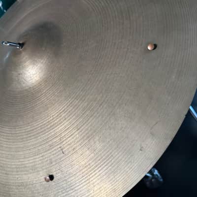 Vintage Zildjian A 22" Ride Cymbal w/ Rivets - 3120g (Bg5) image 3