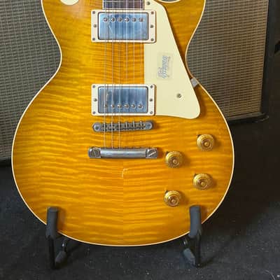 Gibson Custom Shop '59 Les Paul Standard Reissue 60th Anniversary - Golden Poppy Burst VOS indian rosewood rare ! image 2